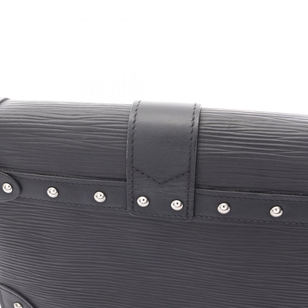 Louis Vuitton Black Noir Epi Leather Shoulder Bag