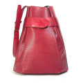 Louis Vuitton Epi Castilian Red Red Color Epi Leather Shoulder Bag