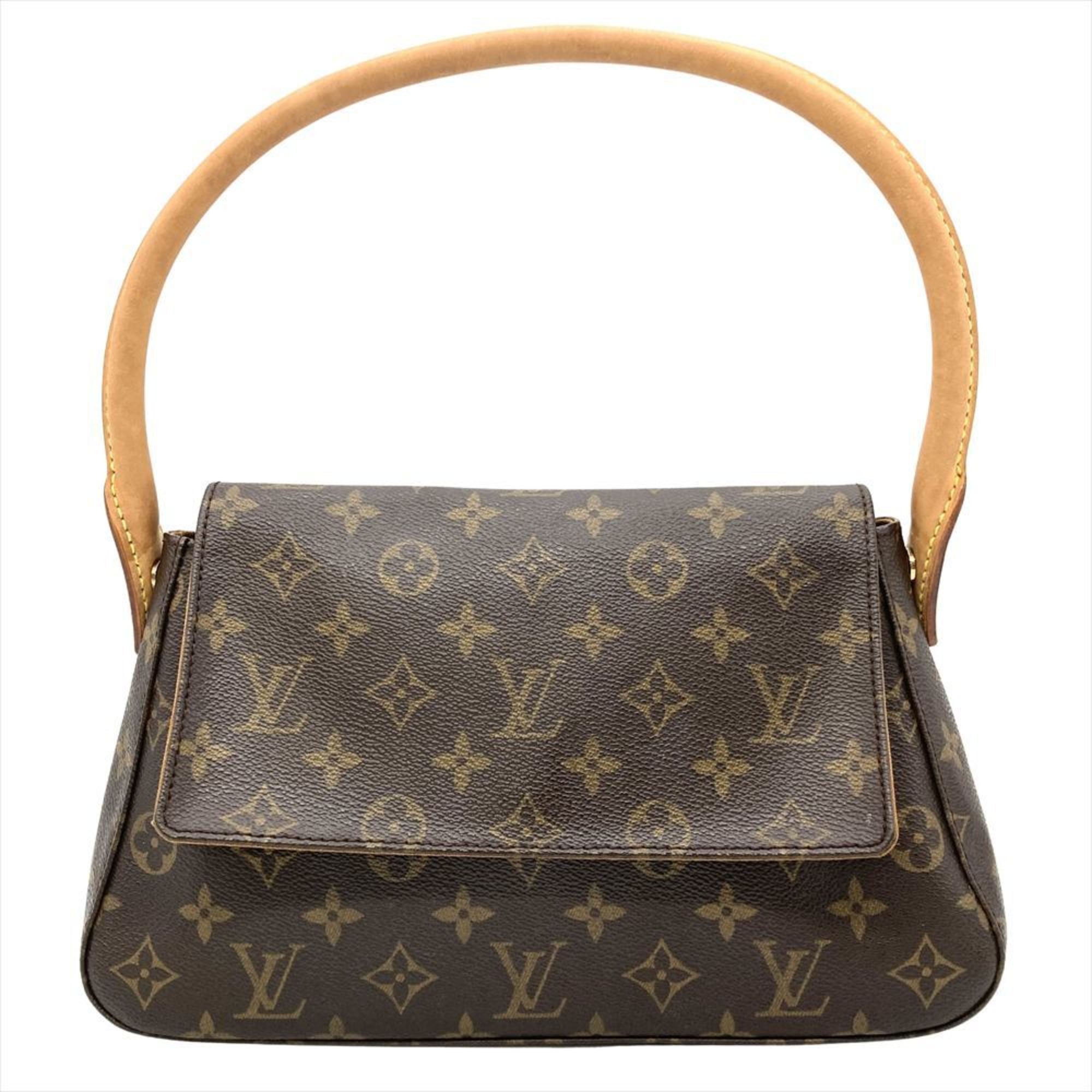 Louis Vuitton Brown Monogram Canvas Shoulder Bag