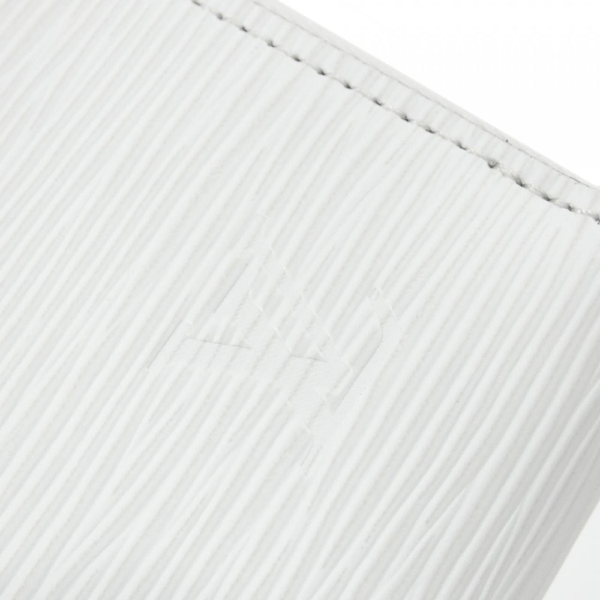 Louis Vuitton Epi White Leather