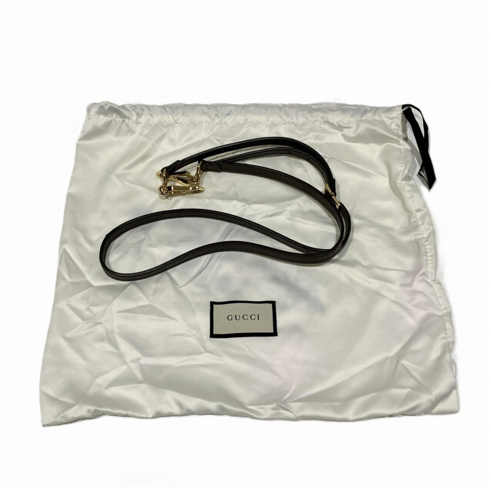 Gucci Brown Pvc Leather Handbag (Pre-Owned)