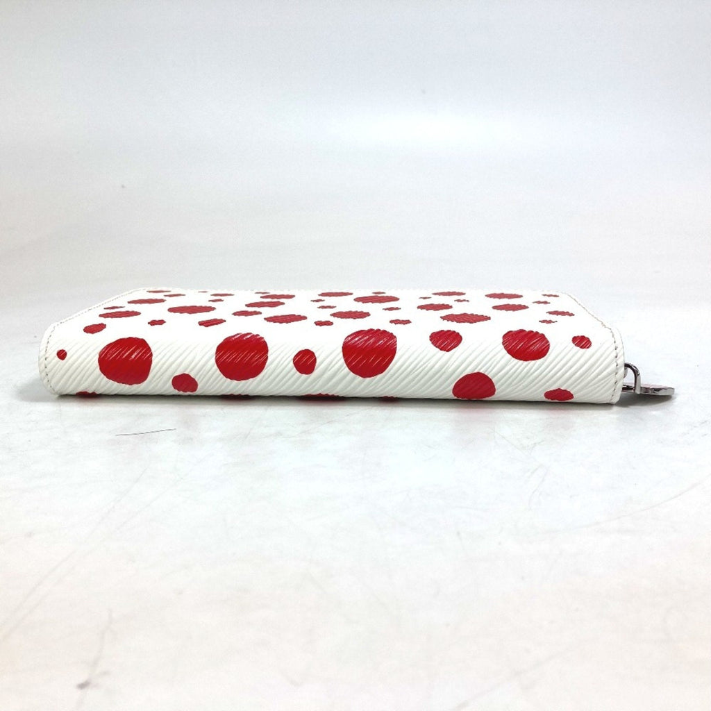 Louis Vuitton Red Color Rouge White Epi Leather Coin Purse/Coin Case