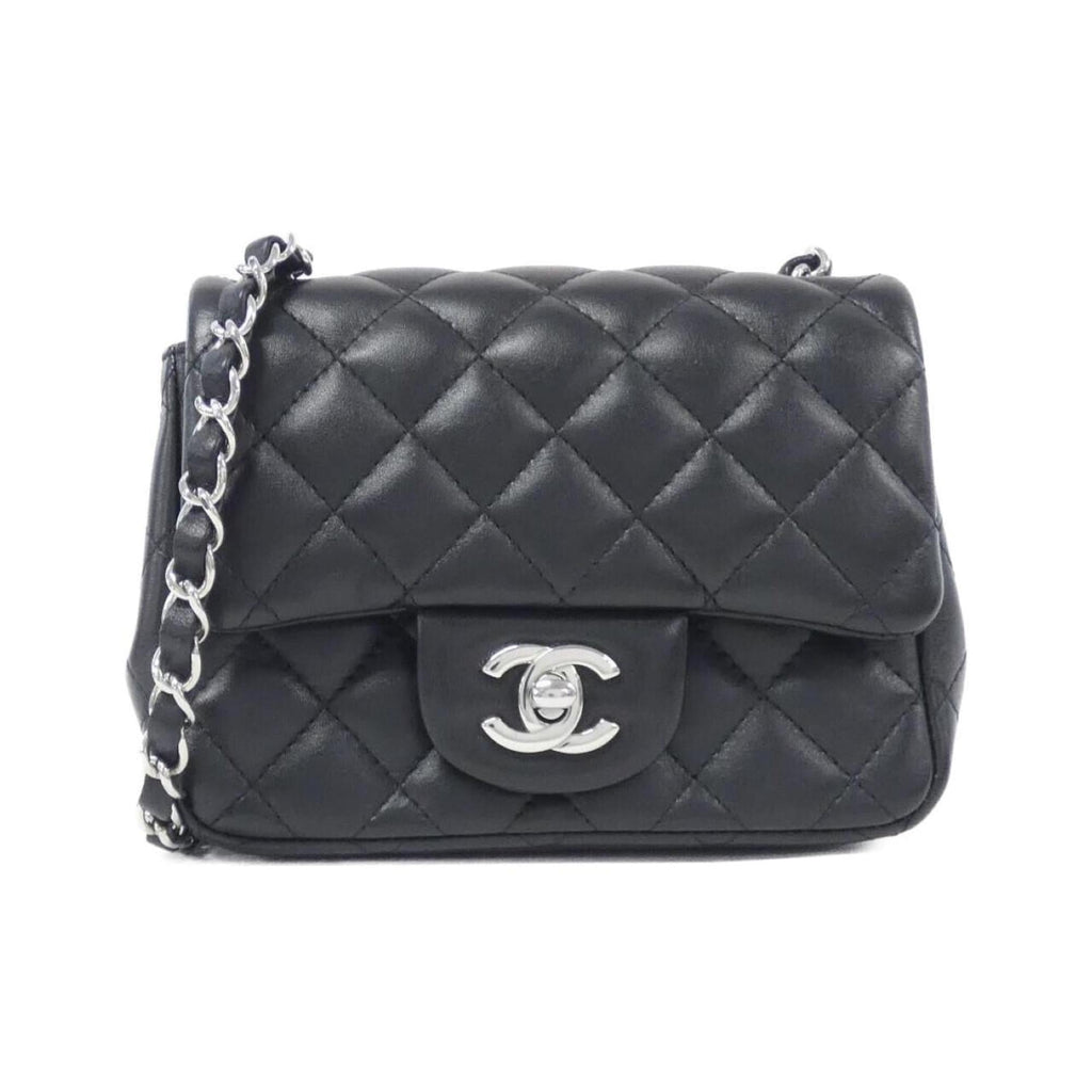 Chanel Black Leather Shoulder Bag