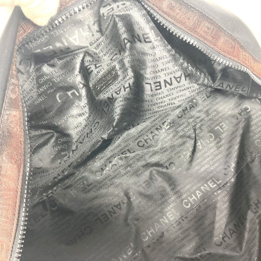 Chanel Black Nylon Boston Bag Shoulder Bag