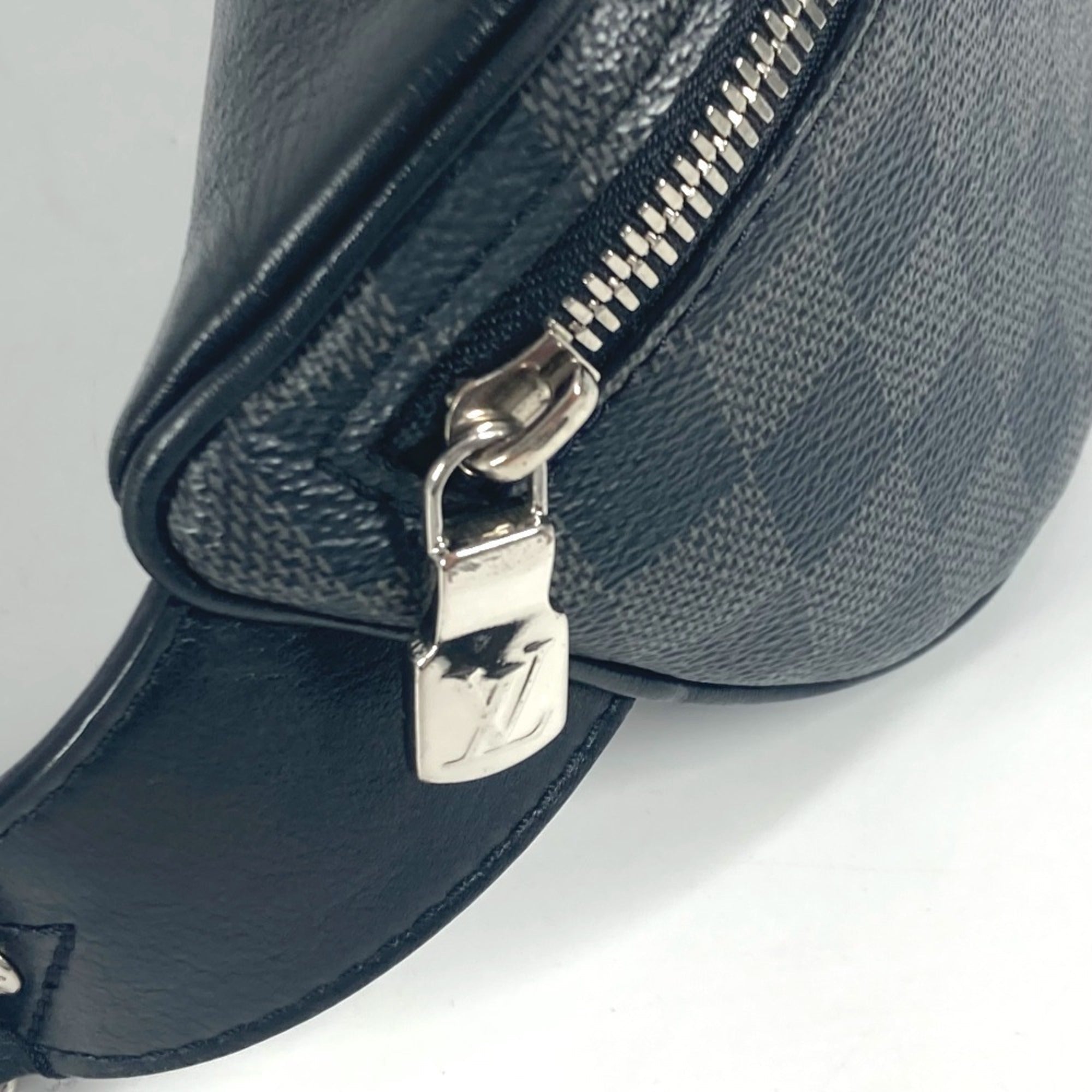 Louis Vuitton Damier Graphite Black Damier Graphite Shoulder Bag Sling Bag