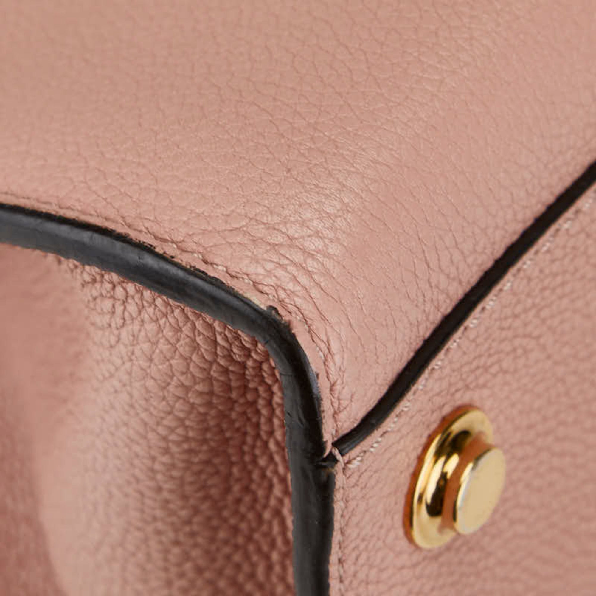 Louis Vuitton Beige Noir Vanilla Leather Handbag Shoulder Bag