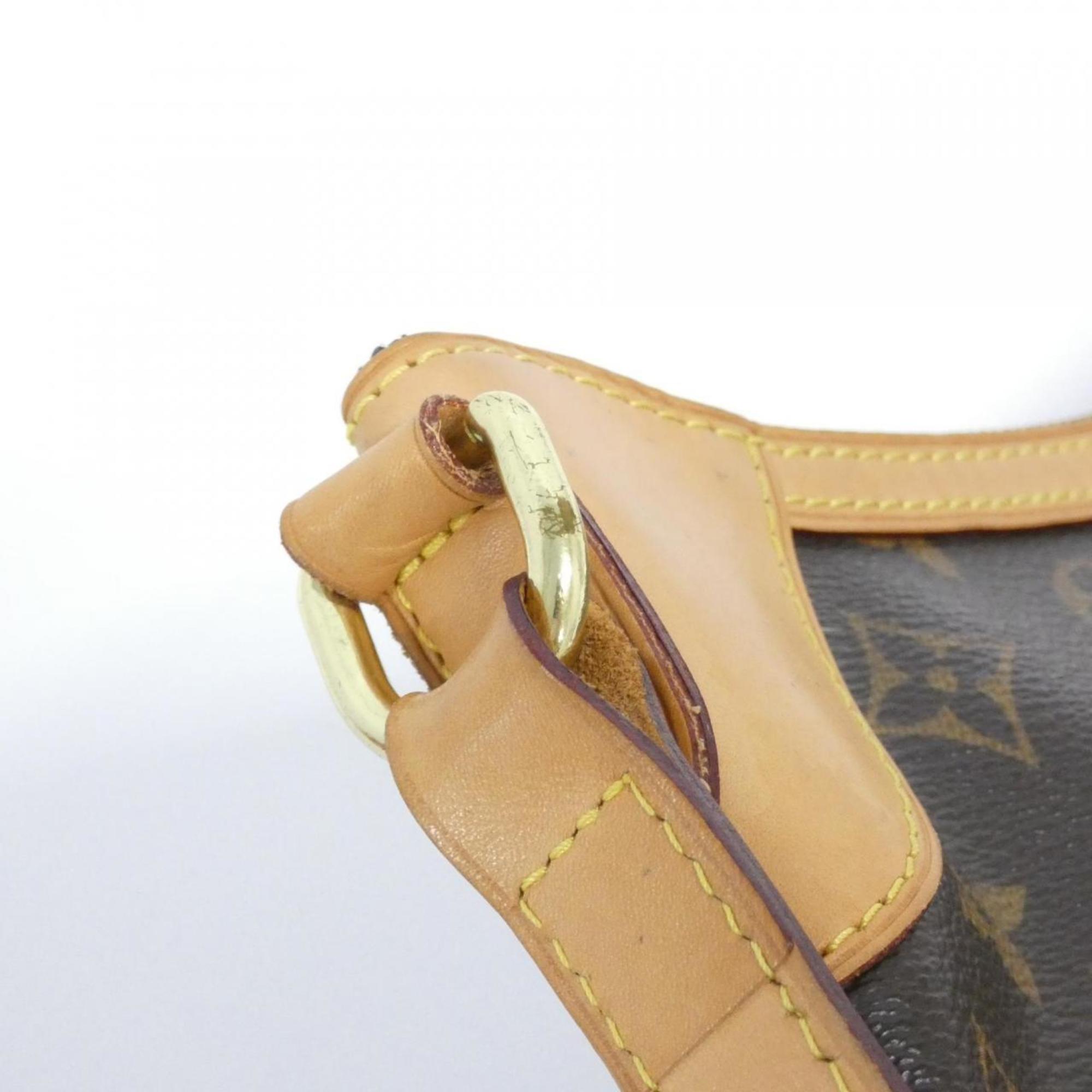 Louis Vuitton Marron Coated Canvas Shoulder Bag