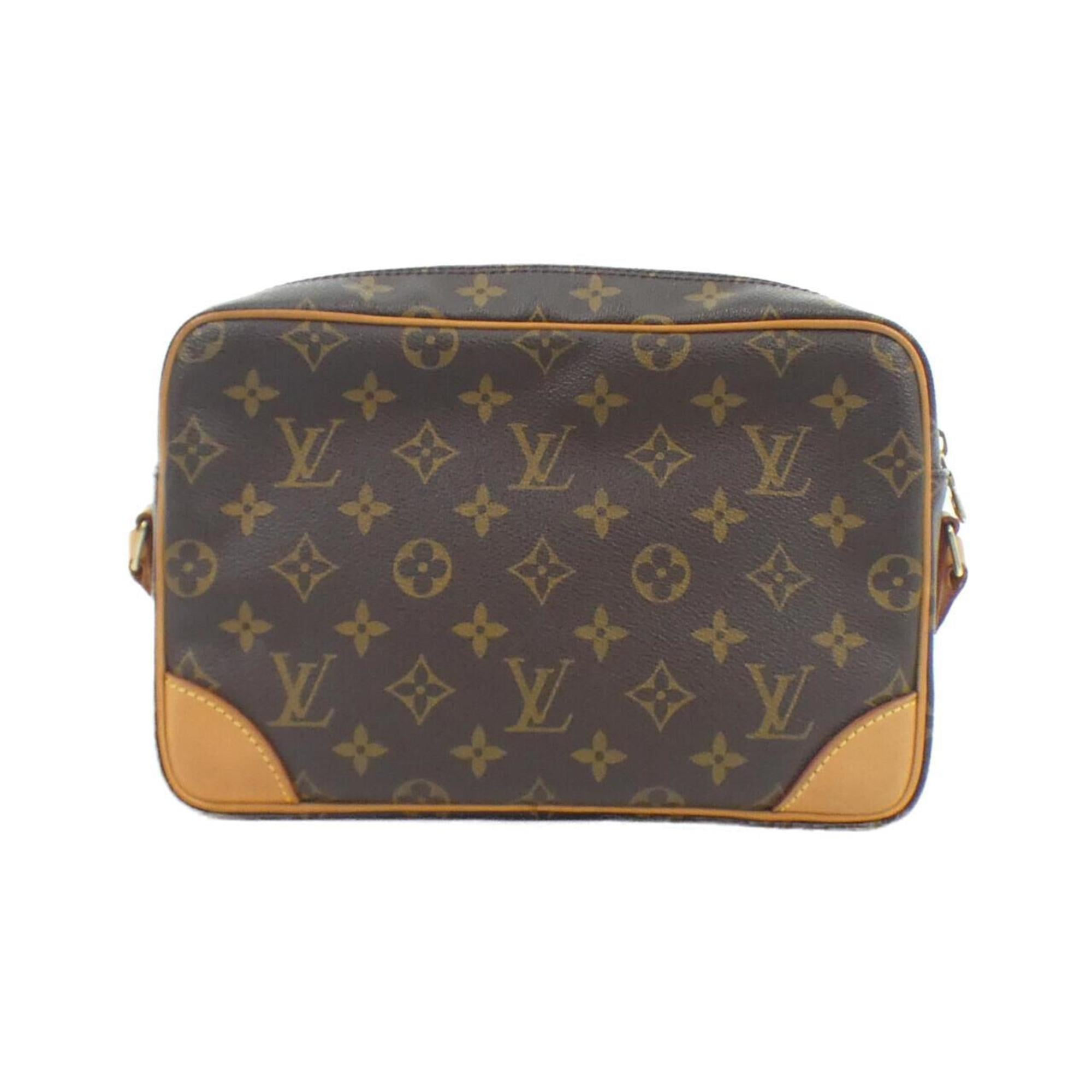 Louis Vuitton Monogram Marron Coated Canvas Shoulder Bag