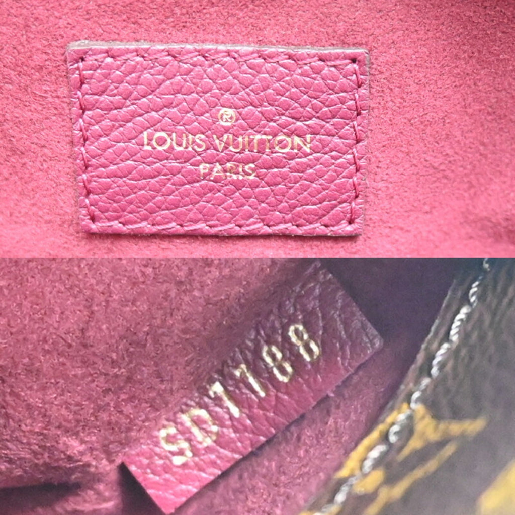 Louis Vuitton Monogram Brown Galle Monogram Purple Monogram Handbag