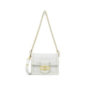 Louis Vuitton White Leather Shoulder Bag
