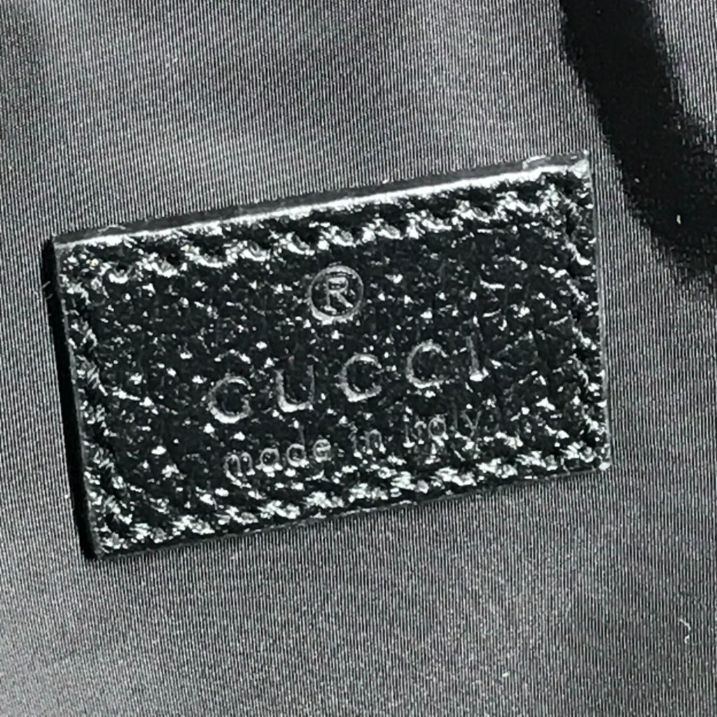 Gucci Black Coated Canvas Handbag Tote Bag (Pre-Owned)