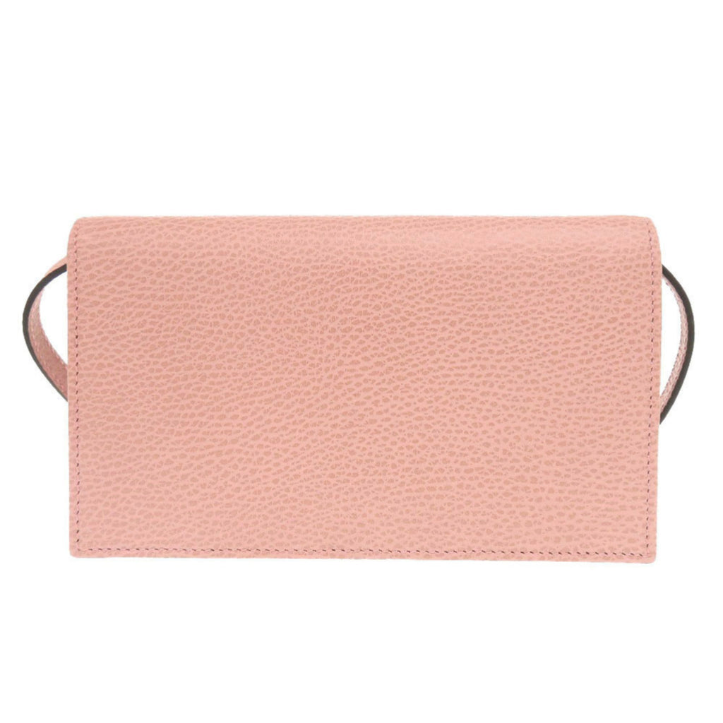 Gucci Pink Leather Shoulder Bag (Pre-Owned)