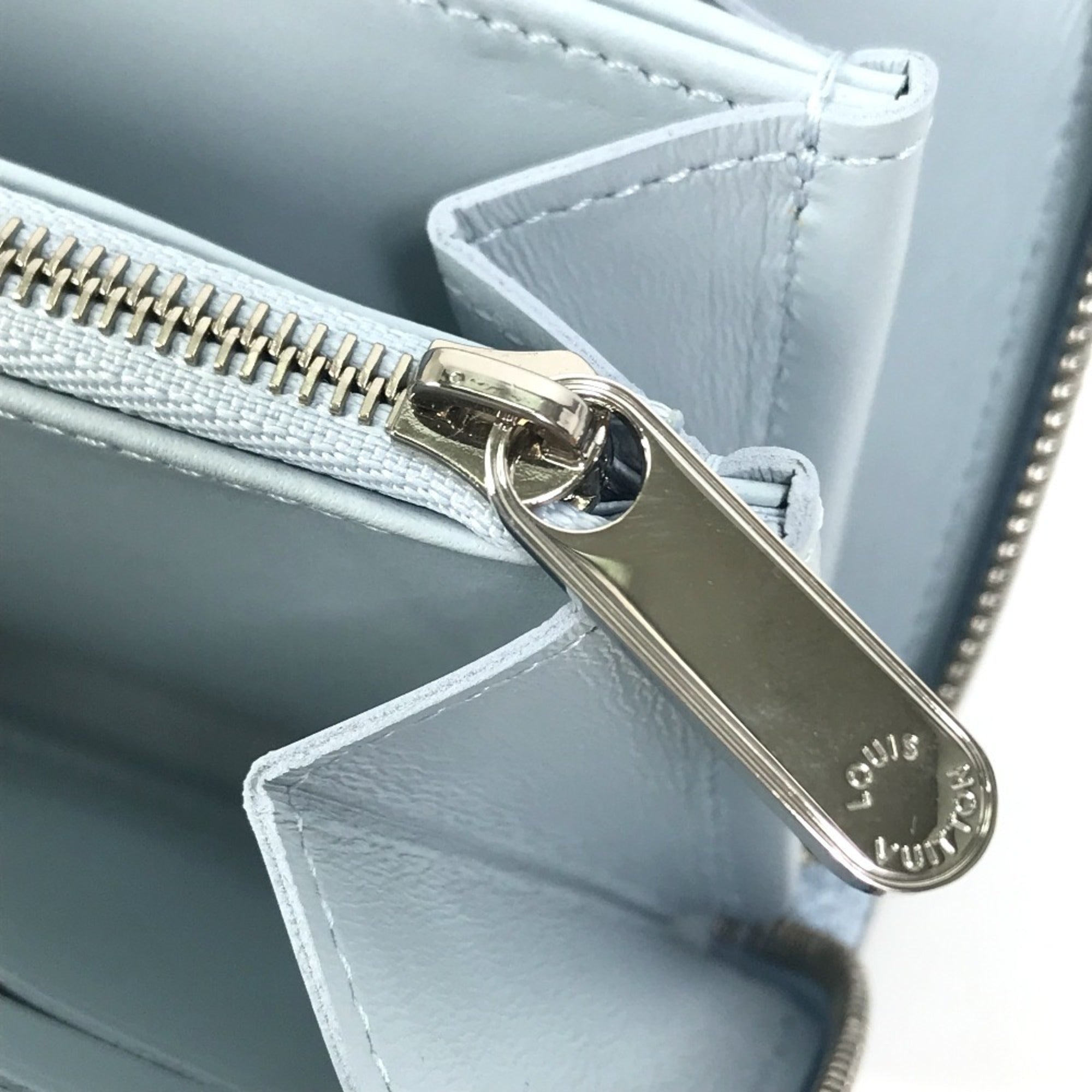 Louis Vuitton Mahina Blue Monogram Long Wallet