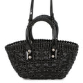 Balenciaga Black Patent Leather Handbag Shoulder
