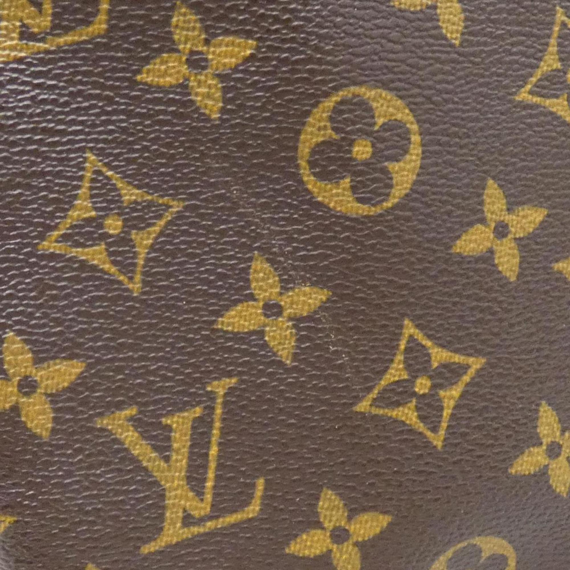 Louis Vuitton Marron Coated Canvas Shoulder Bag