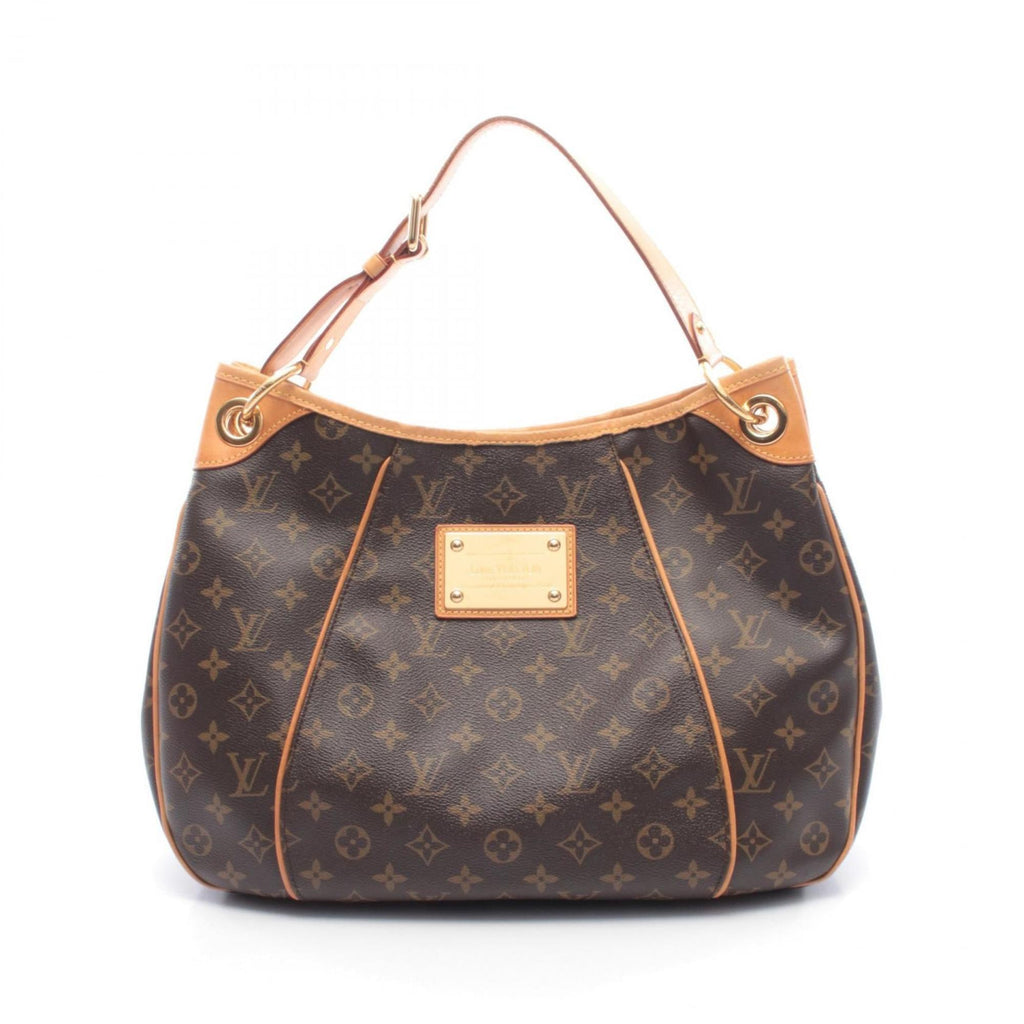 Louis Vuitton Brown Coated Canvas Pvc Monogram Leather Handbag Shoulder Bag