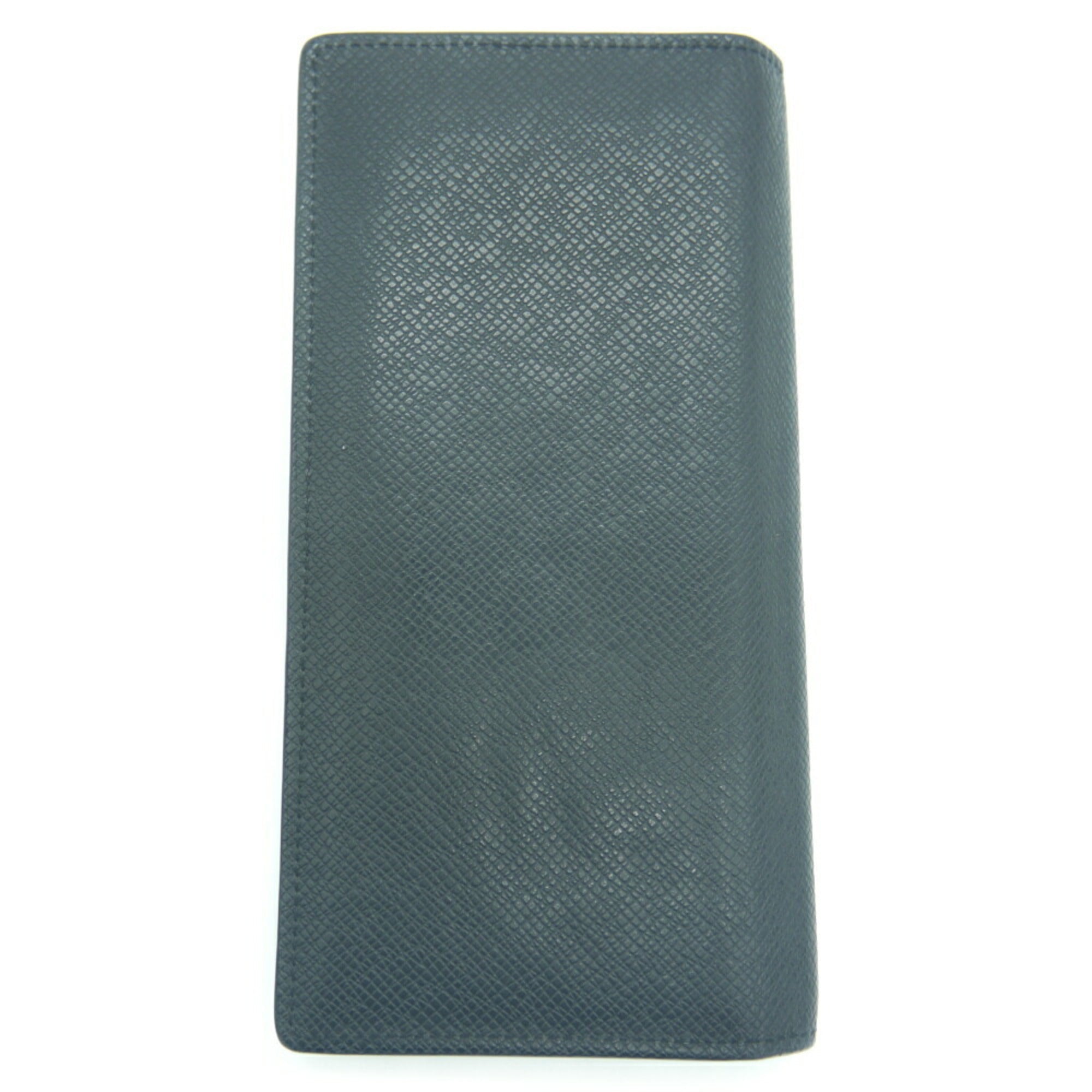 Louis Vuitton Noir Taiga Leather Long Wallet
