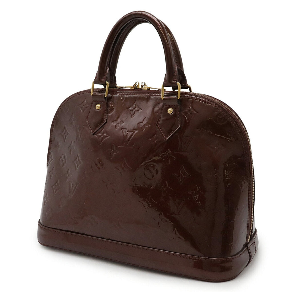 Louis Vuitton Bordeaux Rouge Fauviste Monogram Vernis Handbag