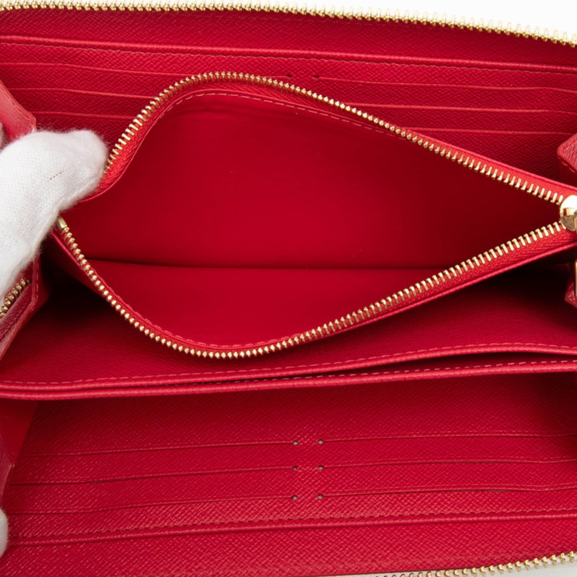 Louis Vuitton White Pvc Long Wallet