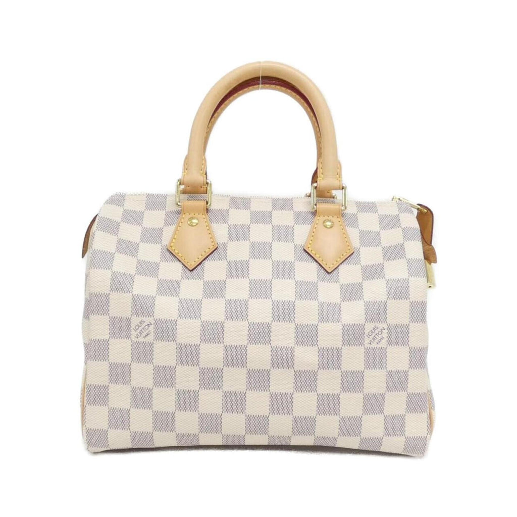 Louis Vuitton Azur Coated Canvas Boston Bag