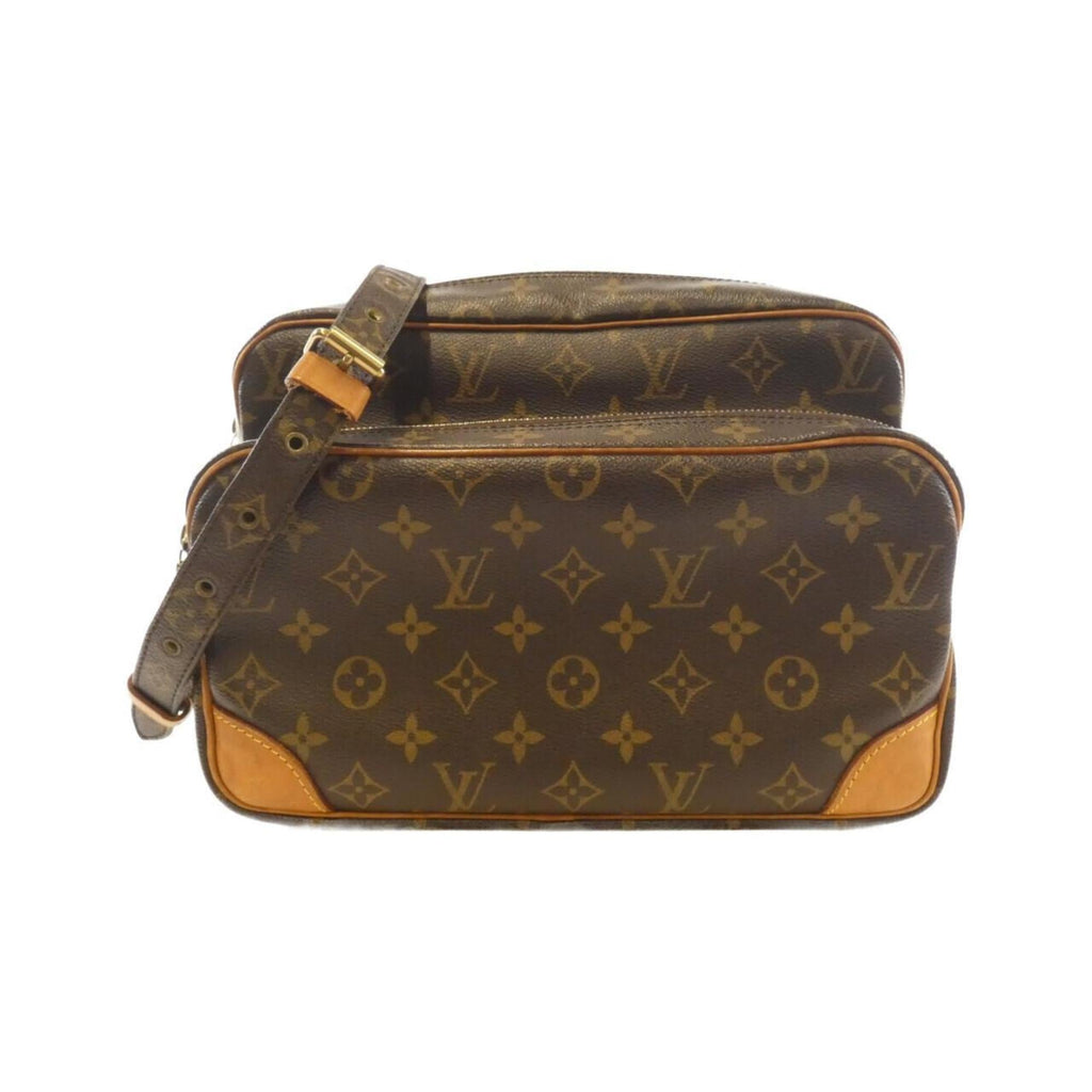Louis Vuitton Marron Coated Canvas Shoulder Bag