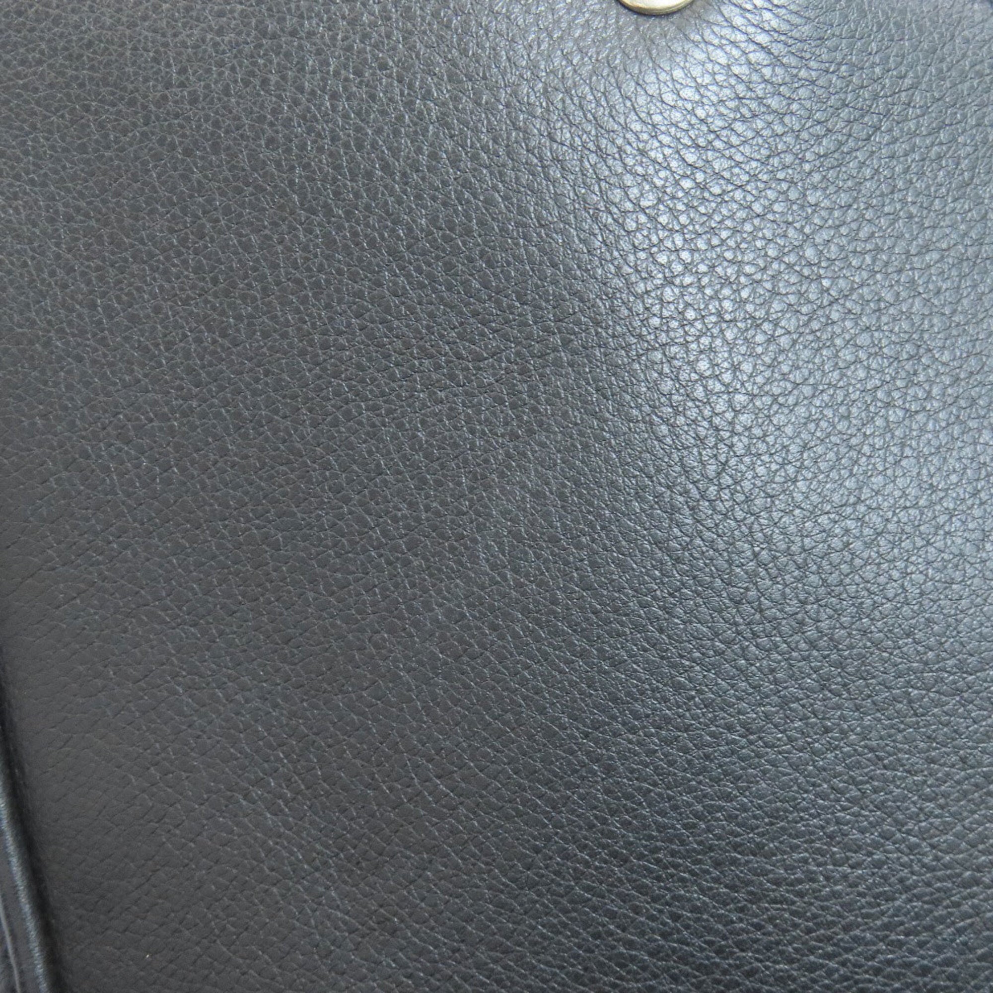 Balenciaga Black Leather Hand