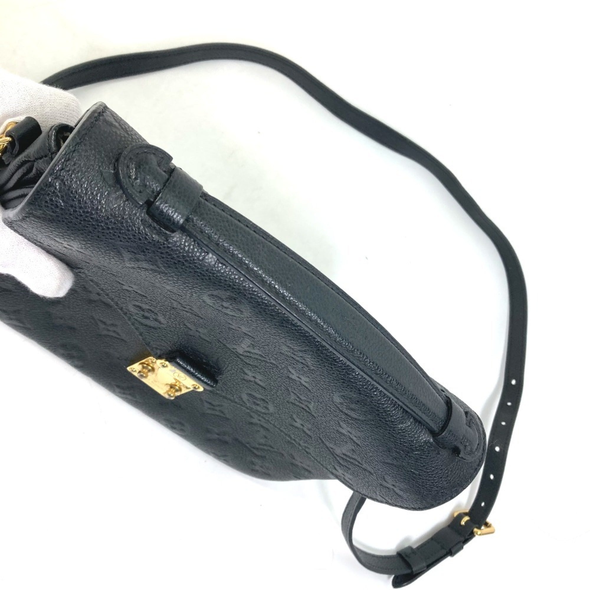 Louis Vuitton Monogram Empreinte Black Noir Monogram Empreinte Handbag Shoulder Bag