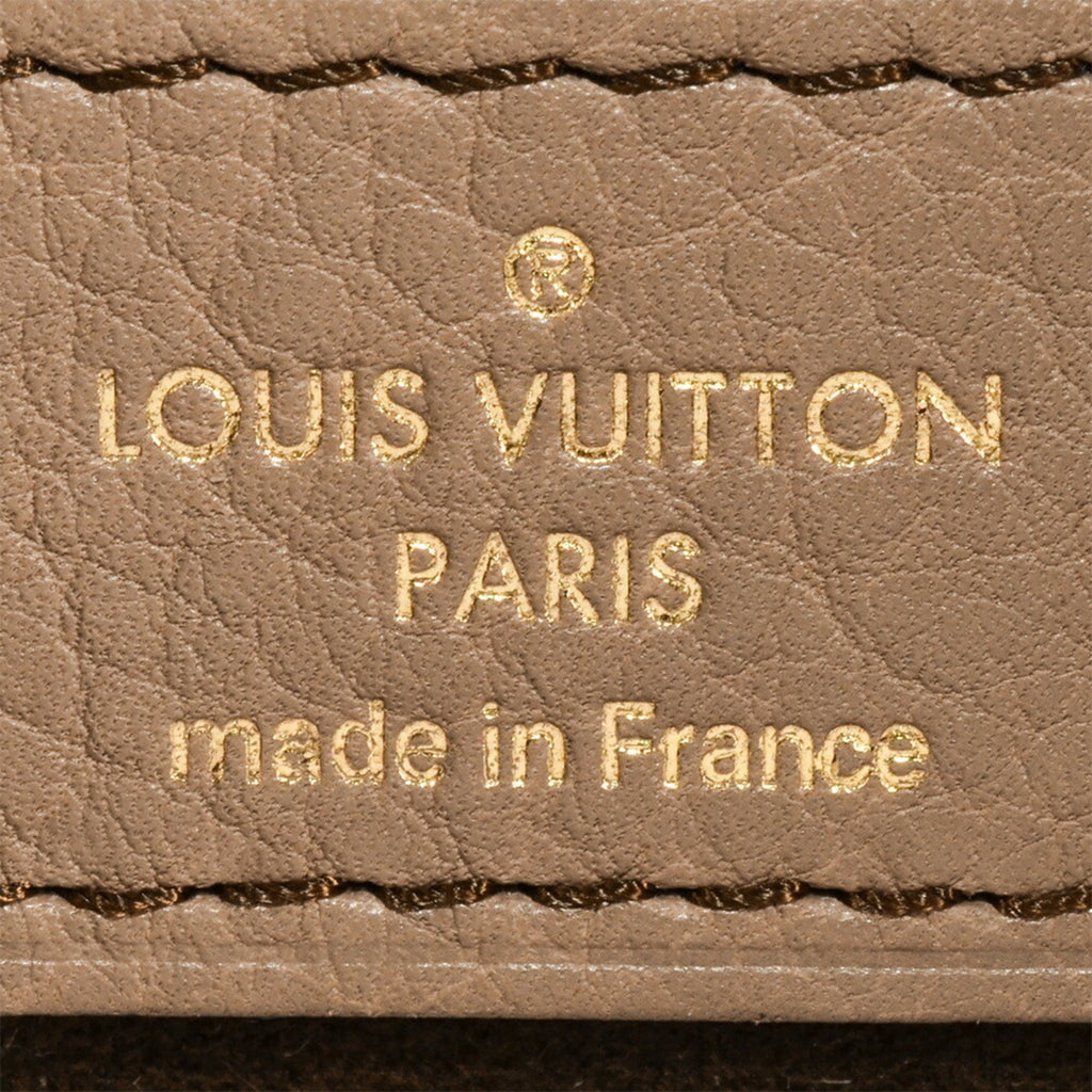 Louis Vuitton Beige Beige Poodle Monogram Mahina Leather Tote Bag