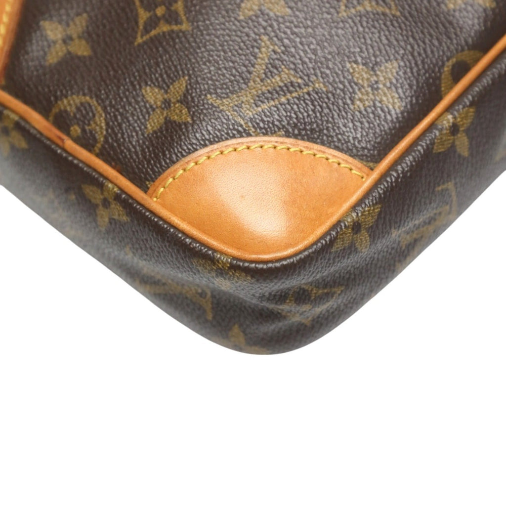 Louis Vuitton Brown Monogram Canvas Shoulder Bag