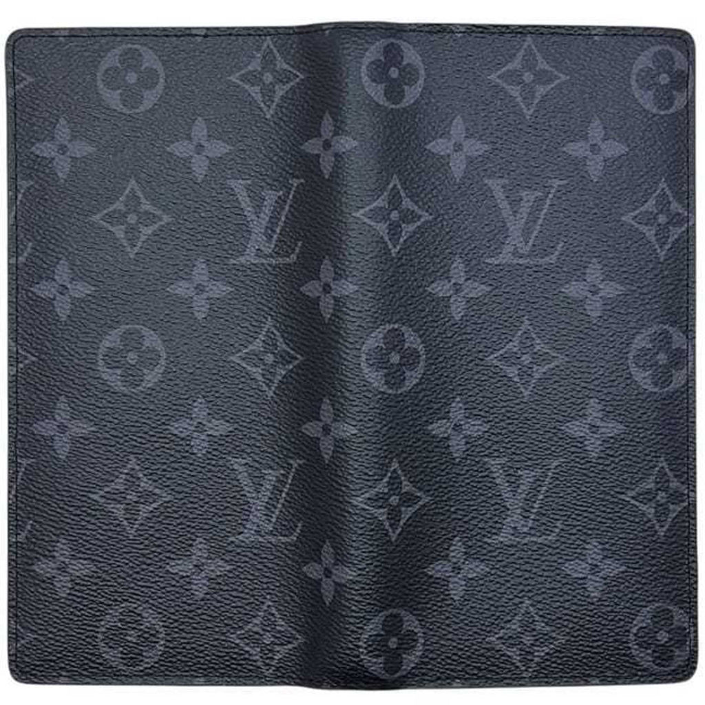 Louis Vuitton Black Monogram Eclipse Monogram Eclipse Long Wallet