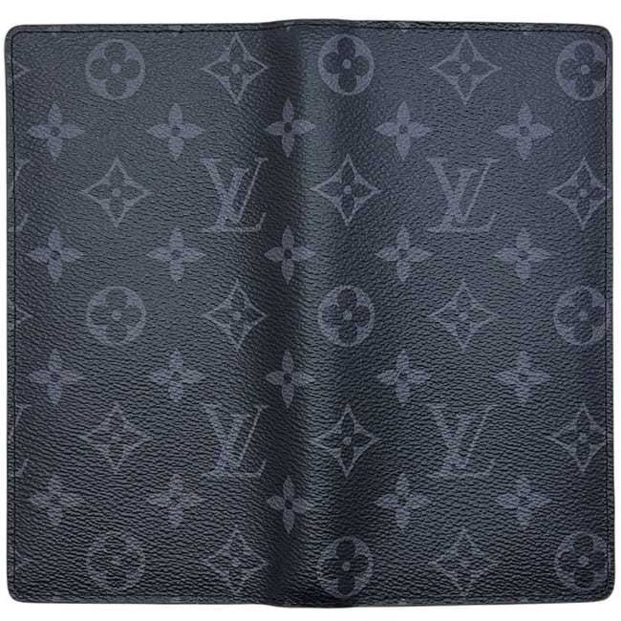 Louis Vuitton Black Monogram Eclipse Monogram Eclipse Long Wallet