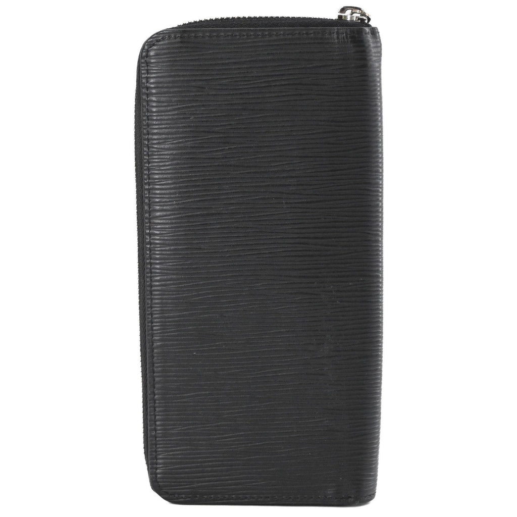 Louis Vuitton Epi Noir Epi Leather Long Wallet