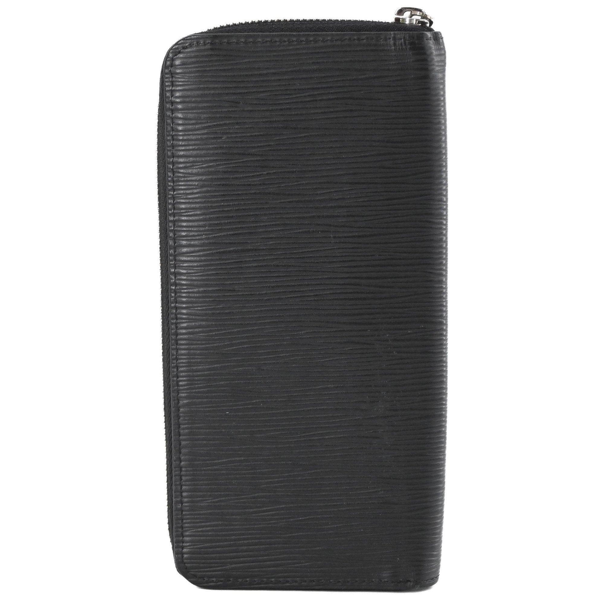 Louis Vuitton Epi Noir Epi Leather Long Wallet