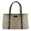 Gucci Brown Gg Supreme Shoulder Bag Tote Bag (Pre-Owned)