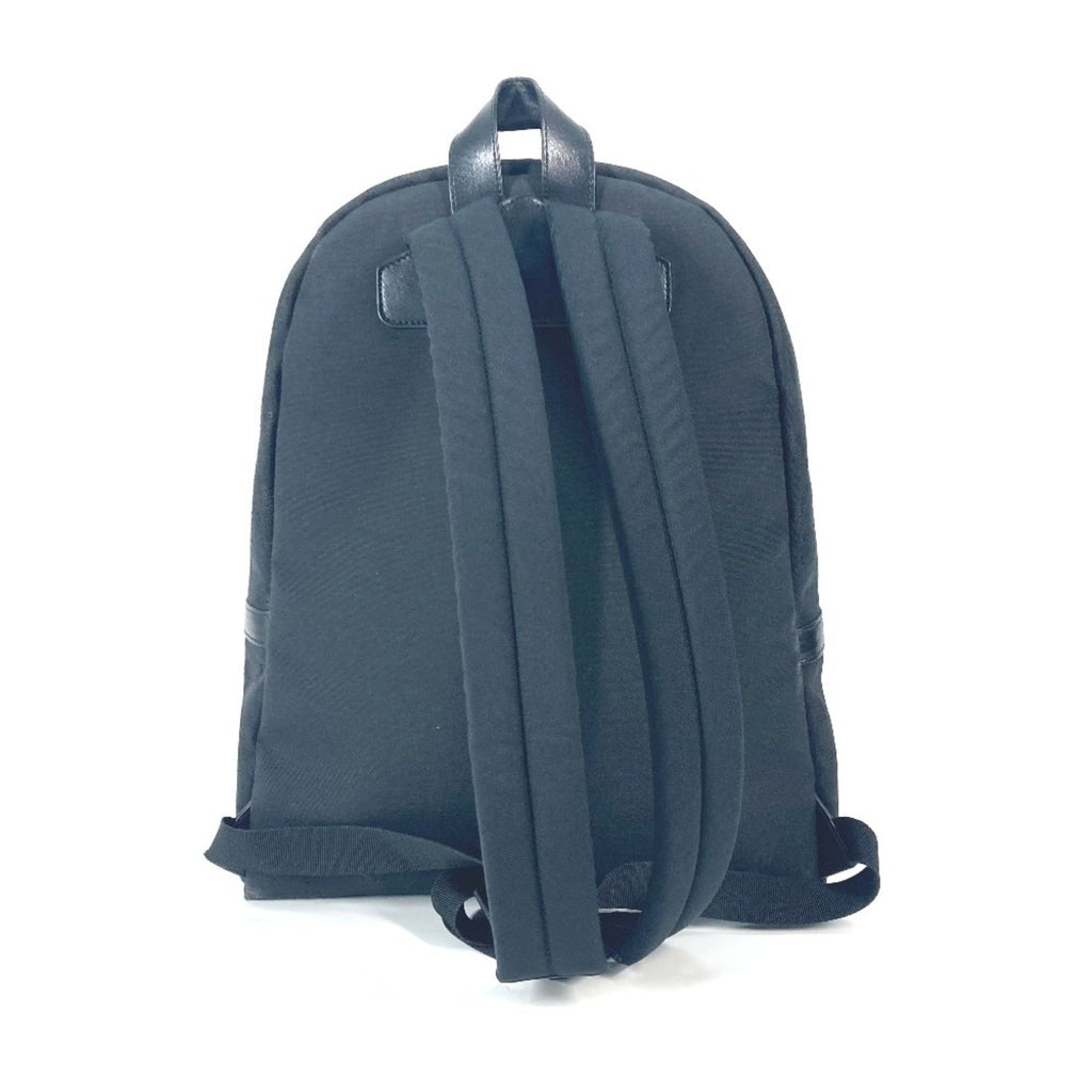 Celine Black Canvas Leather Backpack