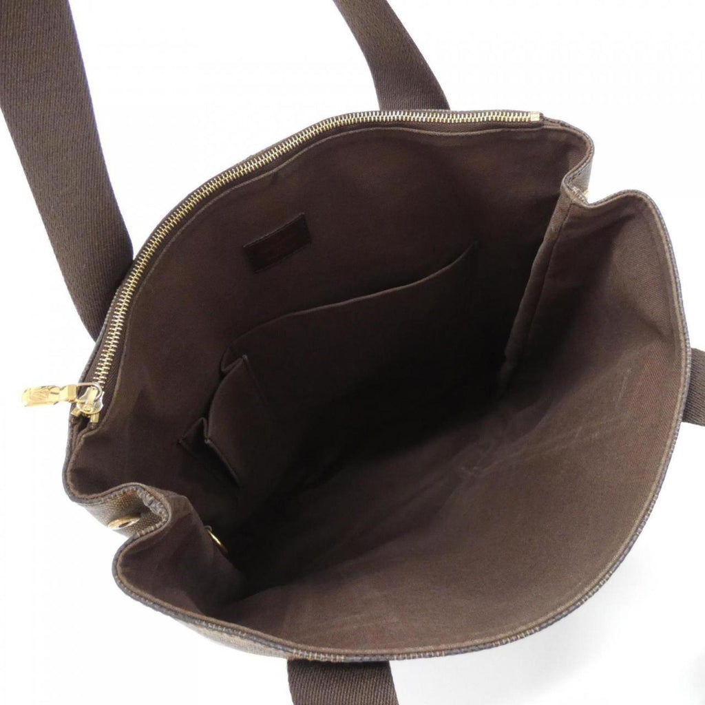 Louis Vuitton Brown Coated Canvas Handbag