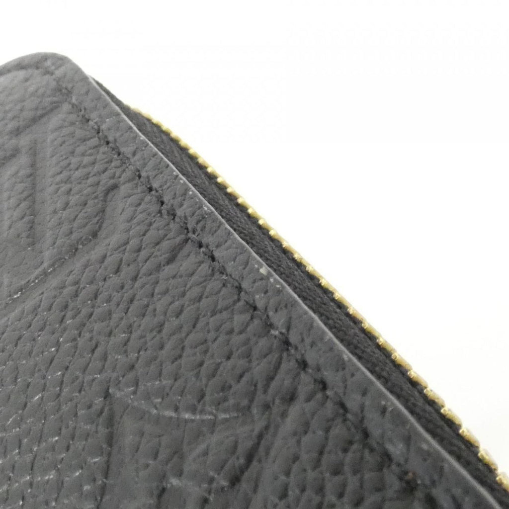 Louis Vuitton Black Monogram Monogram Empreinte Leather Long Wallet