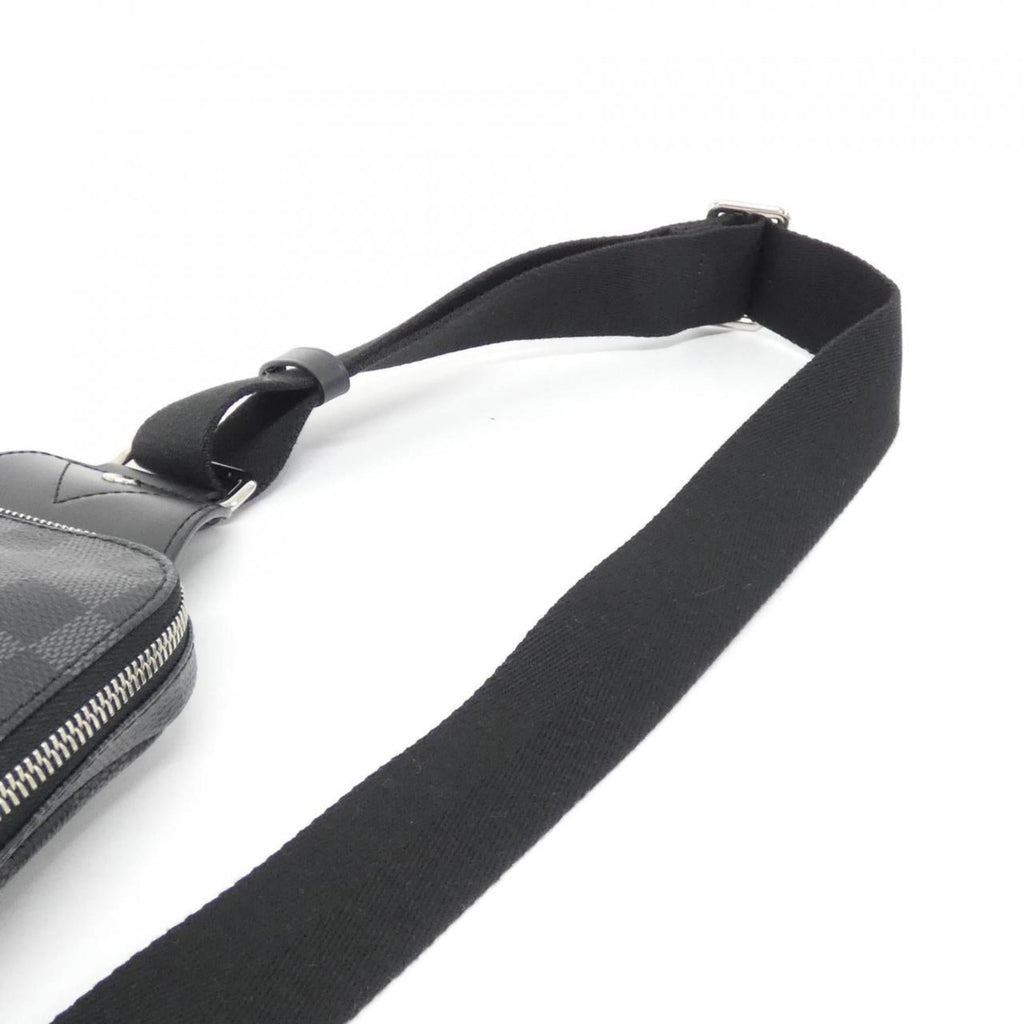 Louis Vuitton Damier Graphite Graphite Coated Canvas Shoulder Bag