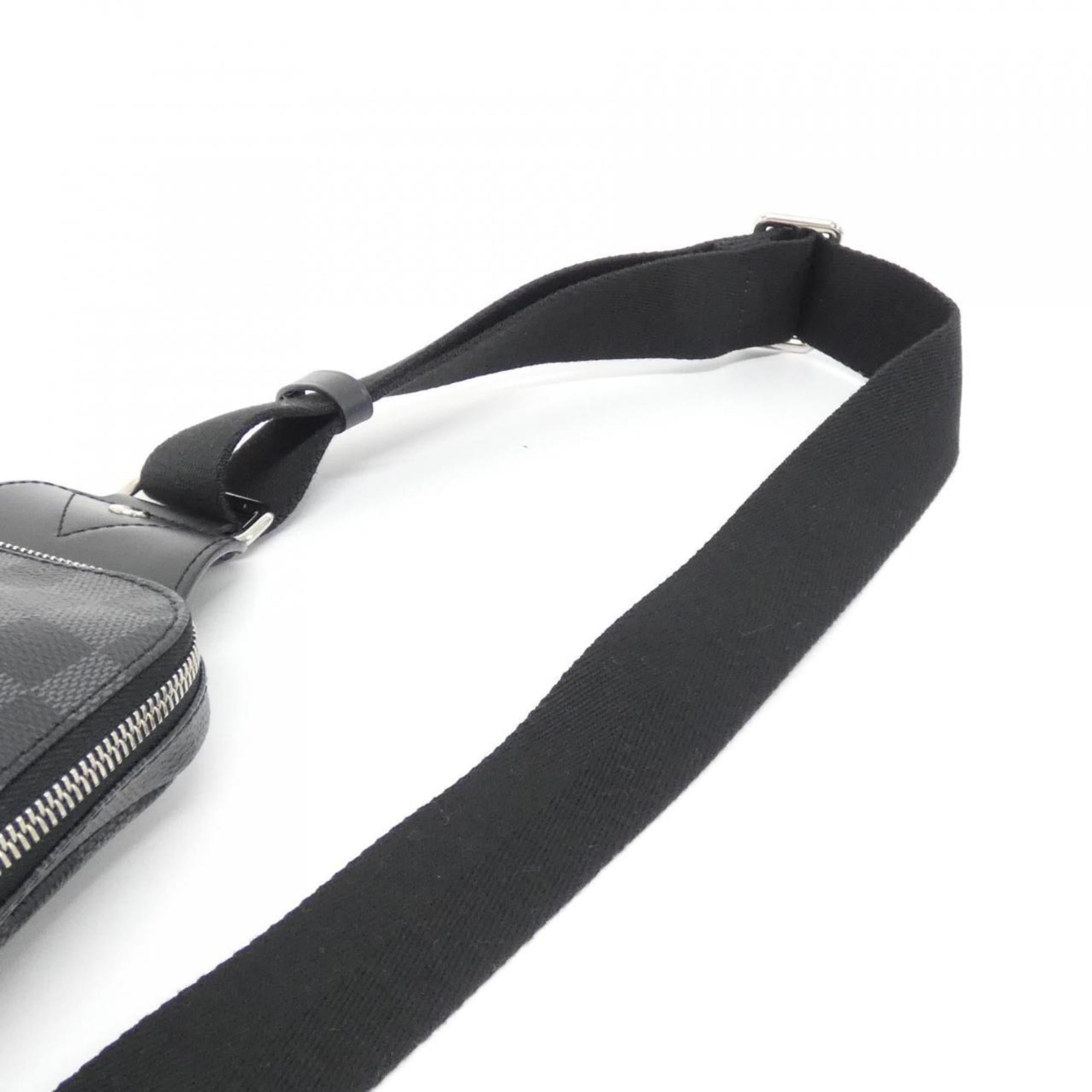 Louis Vuitton Damier Graphite Graphite Coated Canvas Shoulder Bag