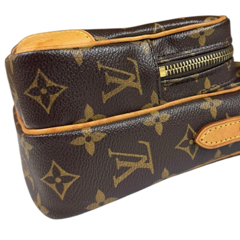 Louis Vuitton Brown Monogram Canvas Shoulder Bag