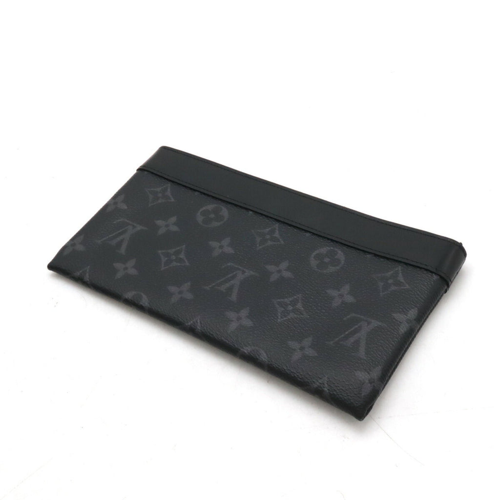 Louis Vuitton Monogram Eclipse Pvc Clutch Bag Pochette Pouch