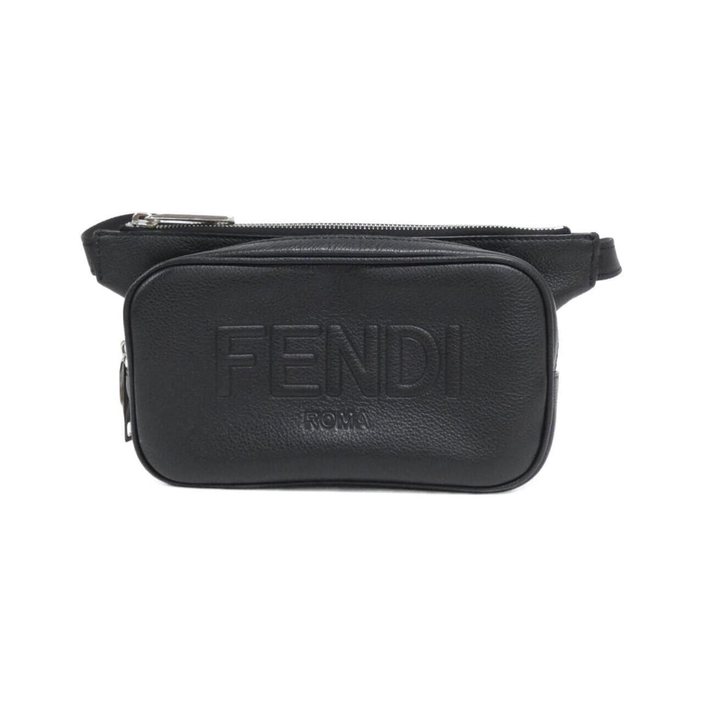 Fendi Black Leather Fanny Pack