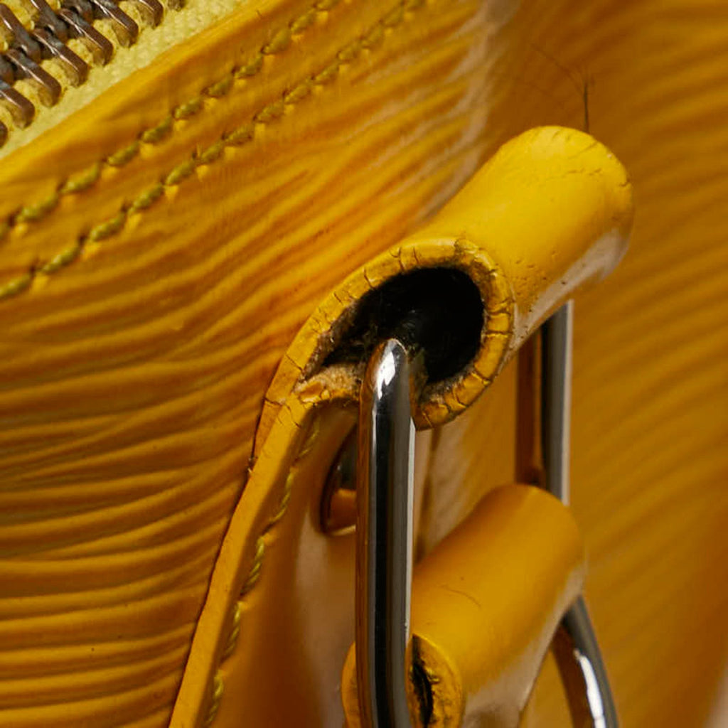 Louis Vuitton Epi Mimosa Yellow Leather Handbag