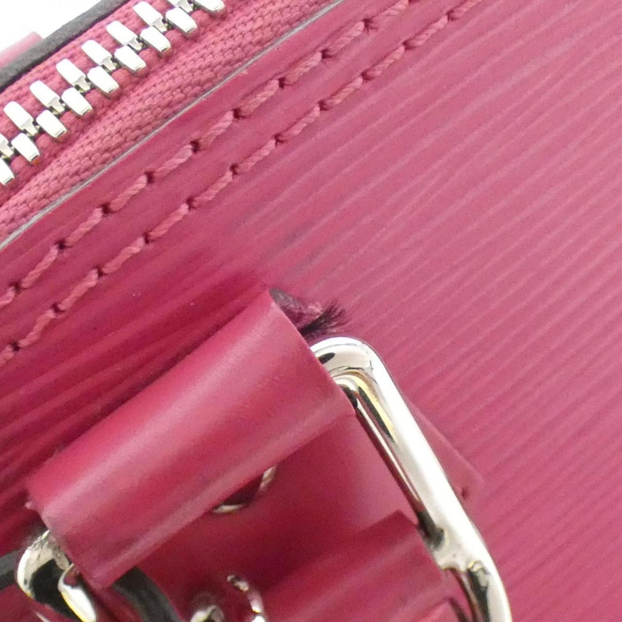 Louis Vuitton Fuchsia Pink Leather Handbag
