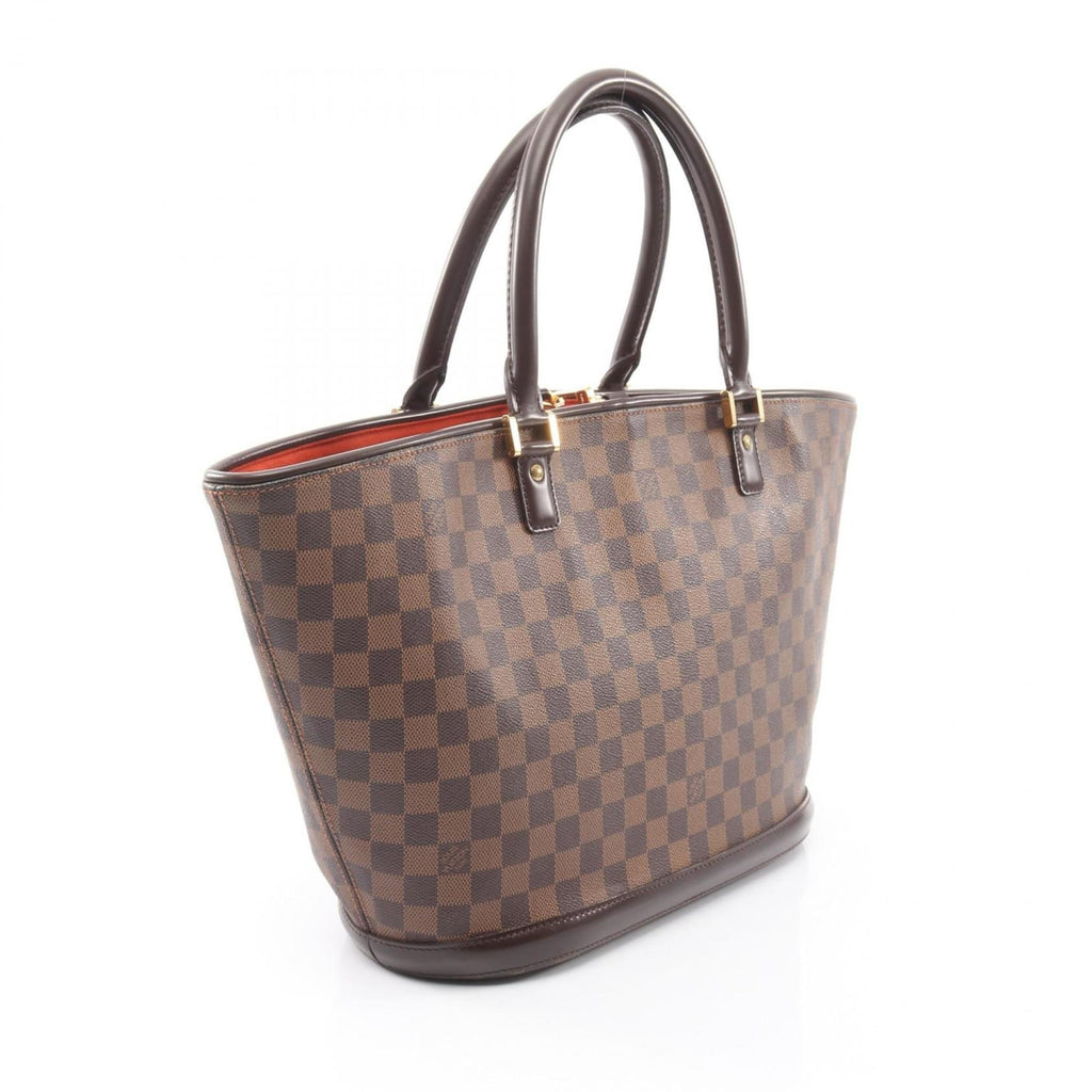 Louis Vuitton Brown Damier Canvas Coated Canvas Damier Canvas Leather Handbag