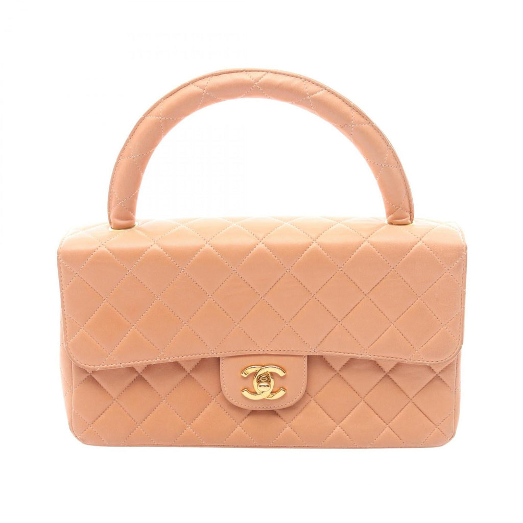 Chanel Orange Leather Handbag