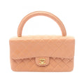 Chanel Orange Leather Handbag