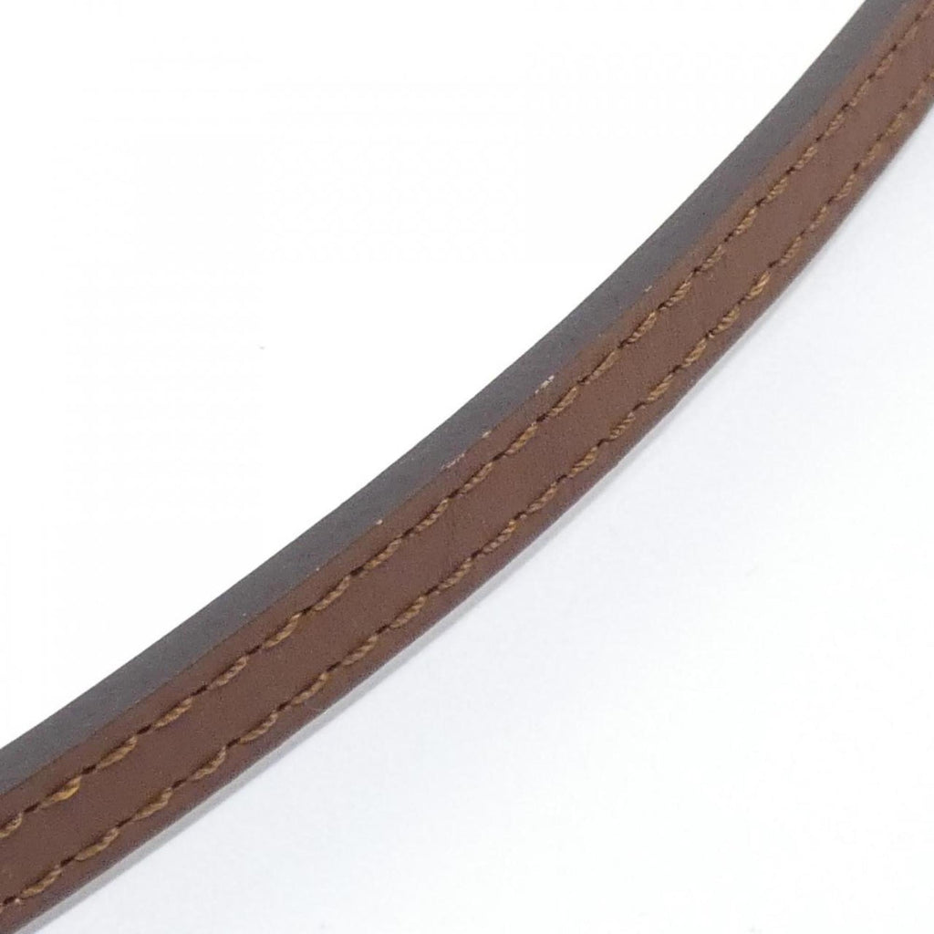 Louis Vuitton Monogram Black Marron Coated Canvas Shoulder Bag