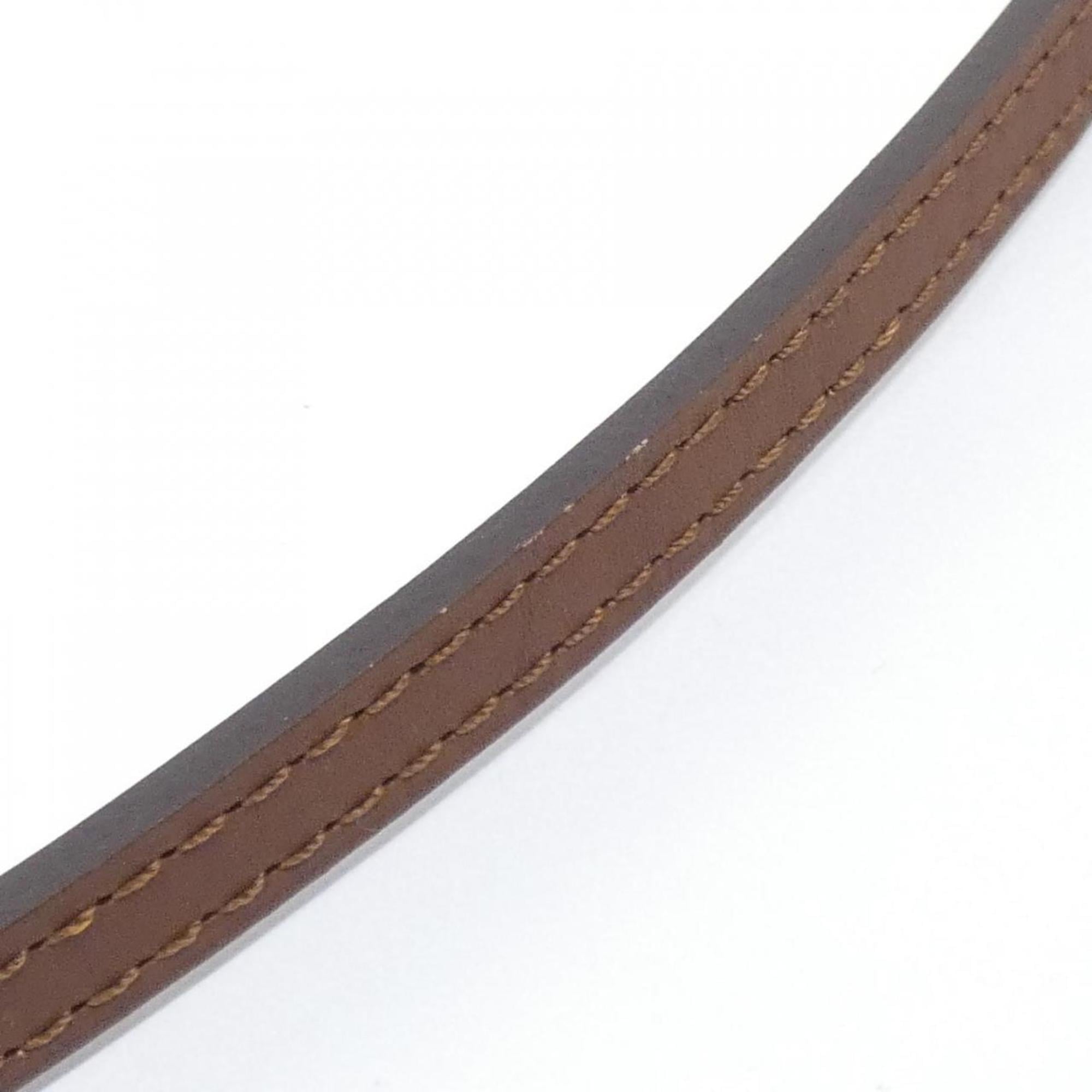Louis Vuitton Monogram Black Marron Coated Canvas Shoulder Bag