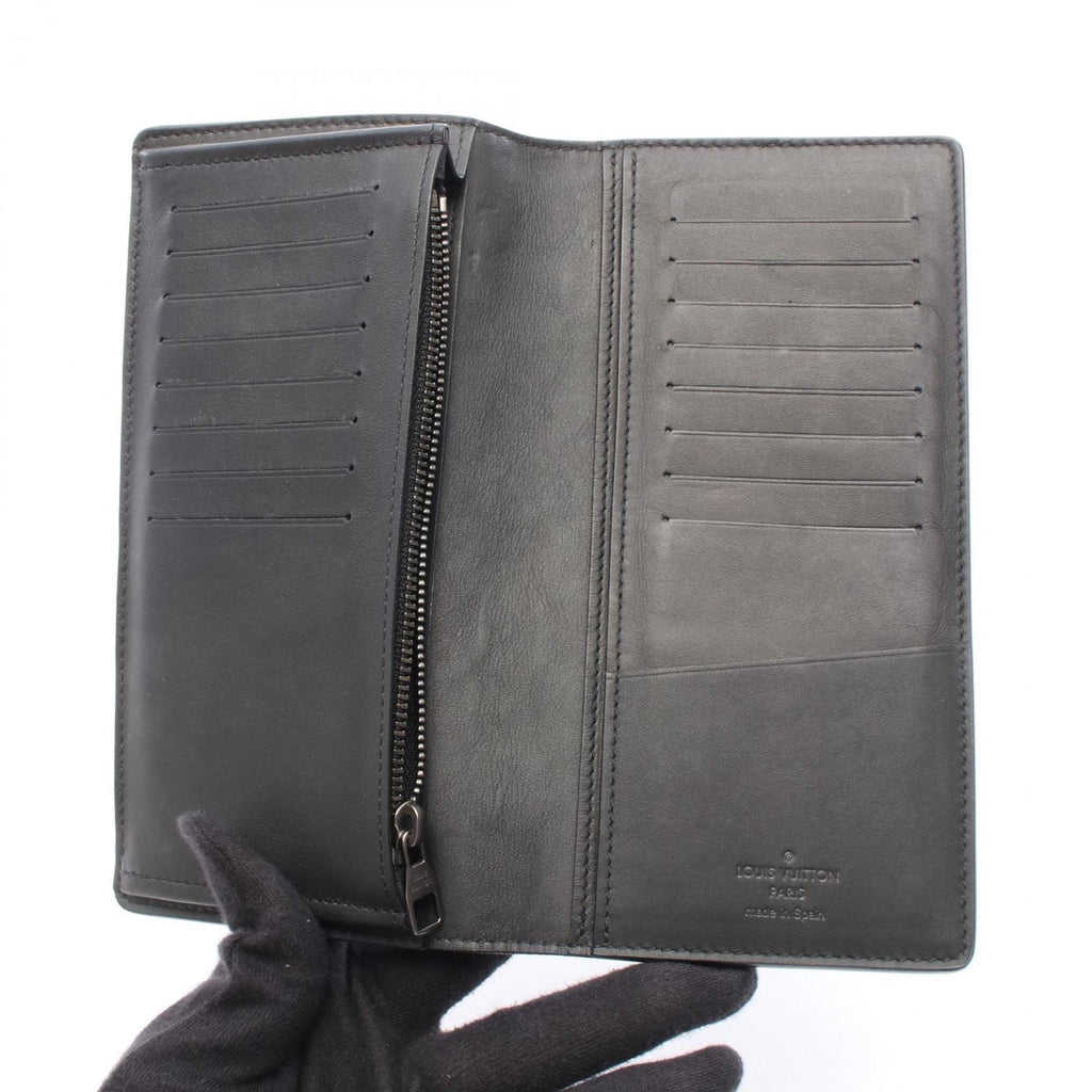Louis Vuitton Black Infini Onyx Damier Infini Long Wallet